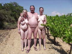 French nudist family